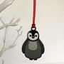 Penguin Christmas Tree Decoration, thumbnail 5 of 6