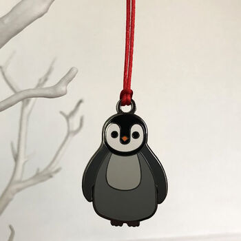 Penguin Christmas Tree Decoration, 5 of 6