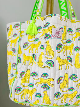 Handmade Quilted Tote Bag, 2 of 6