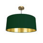 Bottle Green Drum Lampshade, thumbnail 8 of 9