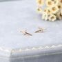 Sterling Silver Tiny Dagger Sword Earrings, thumbnail 6 of 12