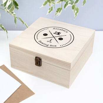 Personalised Sewing Box, 7 of 12