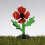 Artisan Glass Poppy In Gift Box | Collectable | Glass Ornament | Home Decor, thumbnail 1 of 5