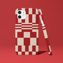 Wavy Check Phone Case Durable iPhone Samsung Mobile Cover, thumbnail 3 of 12