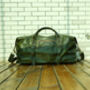 Genuine Leather Holdall In Russet Brown, thumbnail 7 of 12