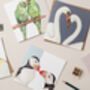 Puffin Love Card, thumbnail 3 of 3