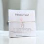 Friendship Bracelet Silver Heart Stretch Bracelet, thumbnail 1 of 9