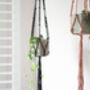 Eco Friendly Popcorn Knot Macrame Plant Hanger, thumbnail 6 of 7