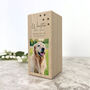 Personalised Solid Wooden Photo Pet Memorial Tea Light Holder 13cm H X Five.5cm W X Five.5cm D, thumbnail 1 of 6