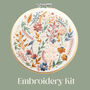 Floral Bloom Hand Embroidery Kit, thumbnail 1 of 7