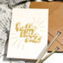 'Hello Little One' New Baby Card, thumbnail 1 of 5