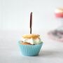 Wooden Cupcake Topper For Weddings Or Engagements, thumbnail 4 of 5