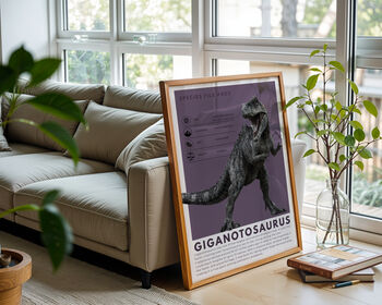 Giganotosaurus | Dinosaur Art Print, 7 of 8