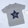 Personalised Star Initial T Shirt, thumbnail 1 of 4