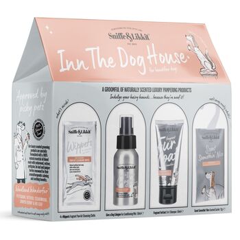 'Inn The Doghouse' Starter Grooming Gift Set For Dogs, 3 of 11
