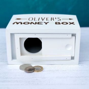 Personalised Children's Money Box, 2 of 2