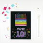 Children's Rainbow Cake Birthday Cards, thumbnail 11 of 11