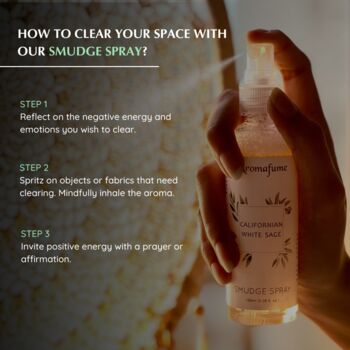 White Sage Smudge Spray Gift Set, 6 of 7