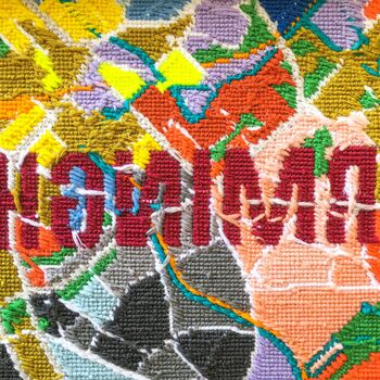 Birmingham City Map Tapestry Kit, 9 of 10