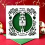 Nutcracker Personalised Christmas Card, thumbnail 1 of 6