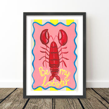 Be My Lobster Print, 7 of 8