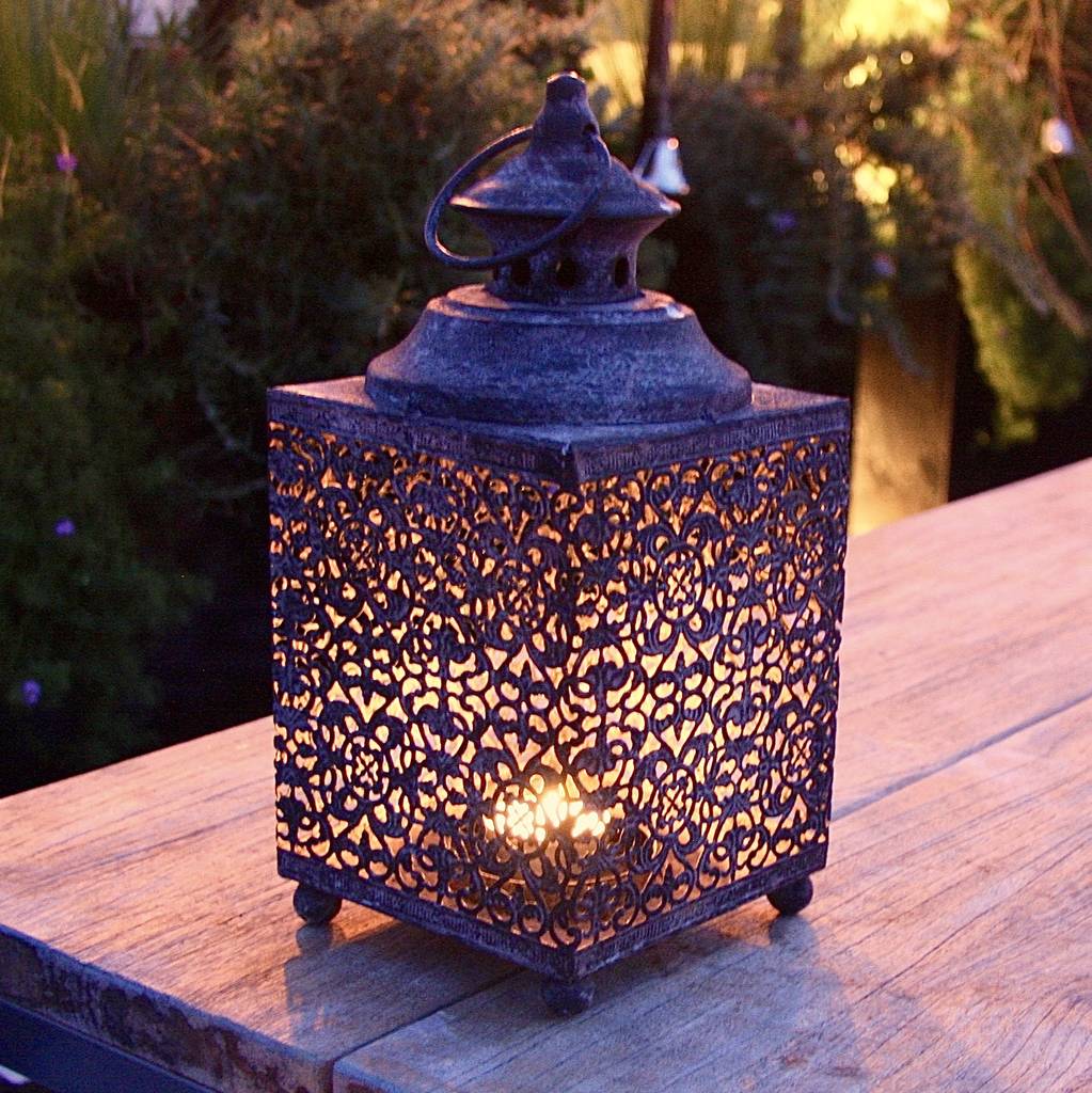 Riad Decorative Lantern Lo025, 1 of 2