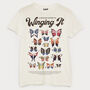 Winging It Men's Butterfly Guide T Shirt, thumbnail 5 of 5