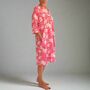 Kaftan Florence Nightdress In Flamenco Botanic Print, thumbnail 3 of 7