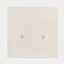 Petite Sterling Silver Fresh Water Pearl Bridesmaid Earrings, thumbnail 2 of 7