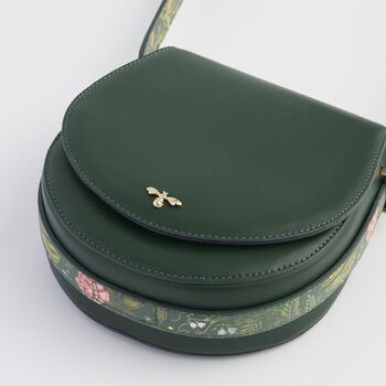 Into The Woods Green Saddle Bag, 5 of 5