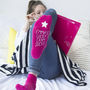 Personalised Pink Lucky Exam Socks, thumbnail 3 of 3