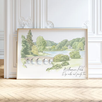 Personalised Landscape And Gardens Illustration From Your Photo, 7 of 10