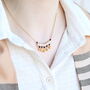 Indian Nazaria Gold Mangalsutra Stone Necklace, thumbnail 2 of 4