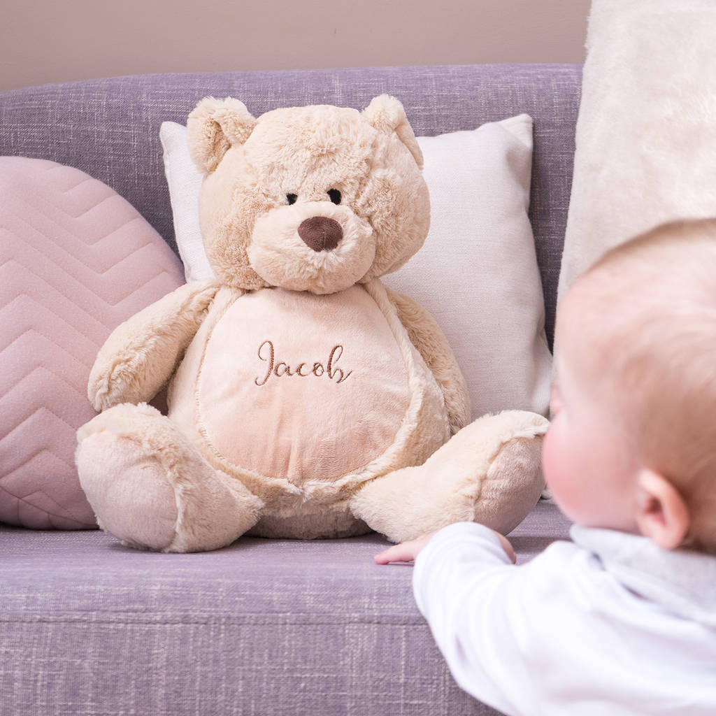 Personalised Teddy Bear Childrens Soft Toy, 1 of 6