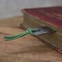 Teacher Appreciation Gift, Hand Forged Personalised Iron Keyring Or Bookmark, thumbnail 6 of 9