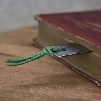 Teacher Appreciation Gift, Hand Forged Personalised Iron Keyring Or Bookmark, 6 of 9