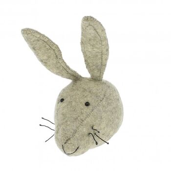 Felt Hare Head Mini, 2 of 2