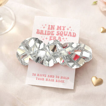 Hen Party Scrunchie Favours Disco Bride Era, 4 of 5