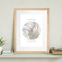 Where We First Met Personalised Map Print, thumbnail 5 of 7