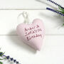 Personalised Mini Hanging Heart Birthday Gift For Her, thumbnail 9 of 12