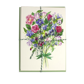 'Thank You' Language Of Flowers Posy Card, 4 of 6