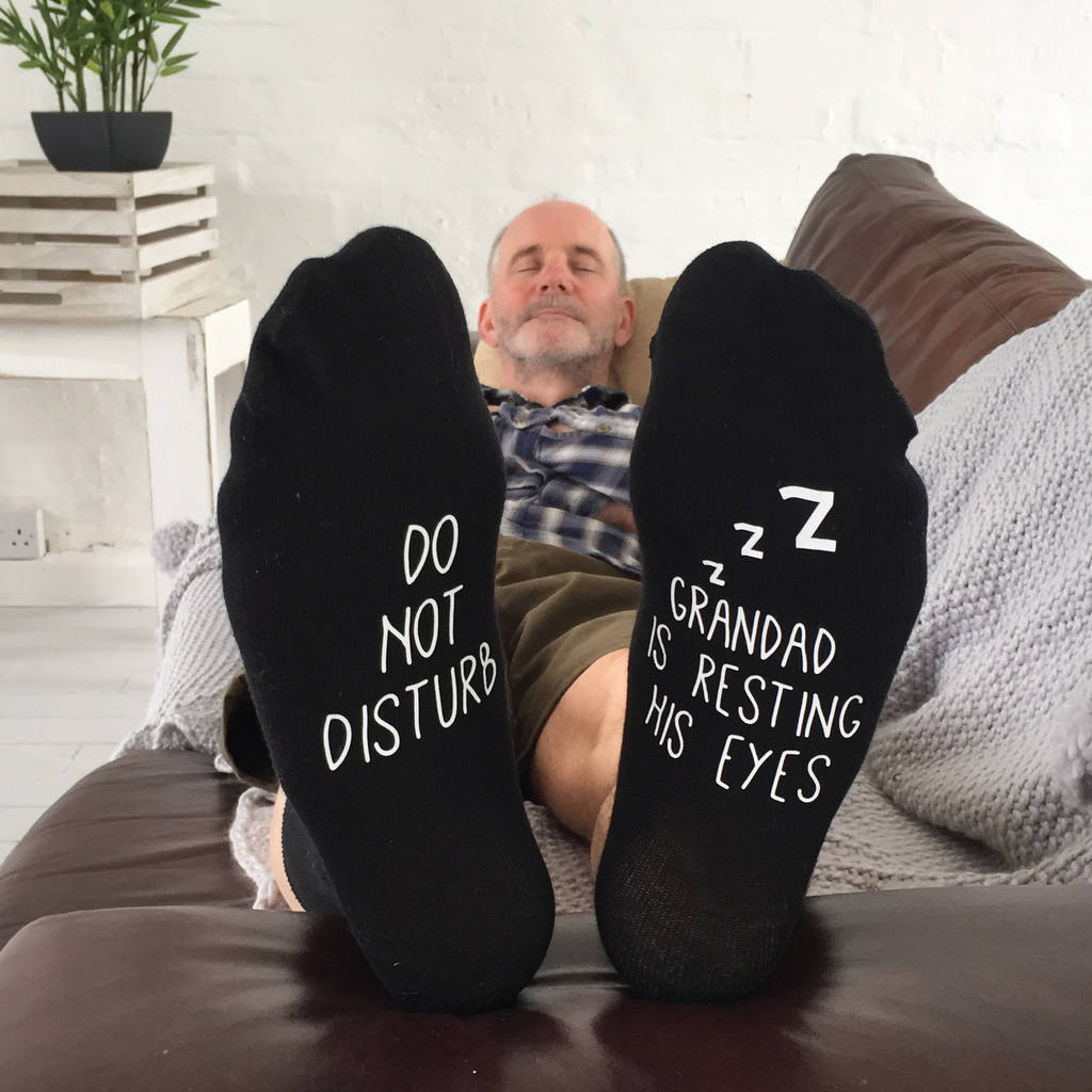 Do Not Disturb Resting Eyes Socks, 1 of 4