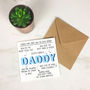 Personalised 'Things That Make You Dad/Daddy' Card, thumbnail 5 of 7