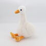 Cream Goose Soft Snuggly Toy In Gift Packaging, thumbnail 8 of 8