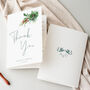 Wedding Thank You Cards Christmas Festive, thumbnail 1 of 6