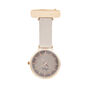 Rose Gold, Grey, Silver, Blue Leather Fob Watch, thumbnail 3 of 5