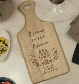 Personalised Home Wooden Paddle Board, 2 of 5