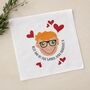 Personalised Handkerchief Pair Fathers' Day Gift For Dad, thumbnail 6 of 10