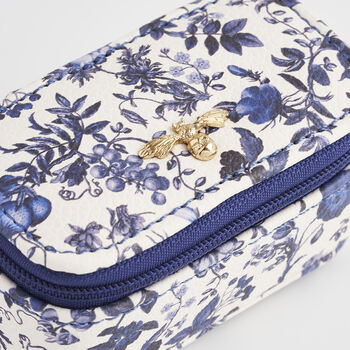 Blue Ditsy Jewellery Box Mini, 3 of 5