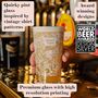Jiddler's Tipple Craft Beer Gift Set – 4x Award Winning British Beers, Pint Glass, Beer Mat And Tasting Guide – Gift Idea For Dads, Birthdays, Fathers And Real Ale Lovers, thumbnail 3 of 7